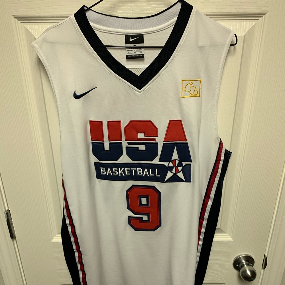 Michael Jordan Dream Team USA Olympic Jersey XL